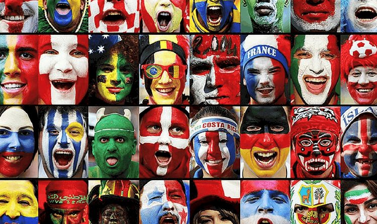 Dünya Kupası Grupları Yüz Makyajı